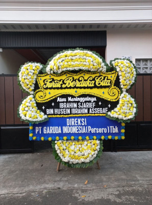 Papan Bunga Duka di Ubung